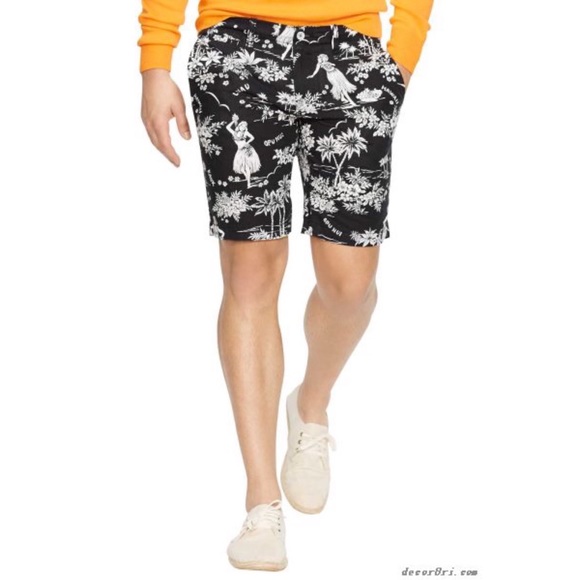 SOLD!!! Polo Ralph Lauren Luau Shorts - Picture 3 of 8